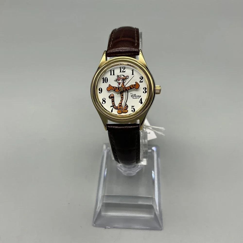 Disney Time Works Womens Watch 26mm Tigger Theme Park Brown  display picture 1